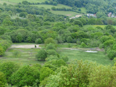 
Rockwood Colliery incline halfway point, Taffs Well, June 2013